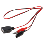 Cable con Pinzas Tipo Lagarto a USB Hembra