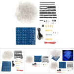 Cubo de Led 3mm, 8X8X8, Color Azul - Image 2