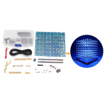 Cubo de Led 3mm, 8X8X8, Color Azul - Image 3