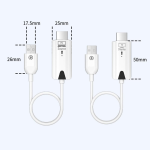 Par de Extensores Inalámbricos Compatibles con HDMI 1080P, Hasta 30 Metros, Color Blanco - Image 3
