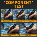 Tester Tipo Pinza para Componentes SMD, 10KHz, FNIRSI LCR-ST1 - Image 6