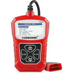 Escáner Automotriz OBD2, Color Rojo, KW310