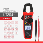 Pinza Amperimétrica Digital, UNI-T UT204+ - Image 5