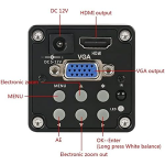Cámara Microscópica con Conexión HDMI/VGA, 1080P 130X + Accesorios - Image 3