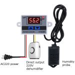 Controlador Digital de Humedad para Incubadora 110-220VAC, XH-W3005 - Image 2