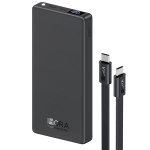Power Bank 10000 mAh, 5VDC 2A, 22.5W, Color Negro, GAR264
