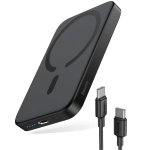 Power Bank 5000 mAh 18.5W, 5VDC 2A, 10W, Color Negro, GAR276