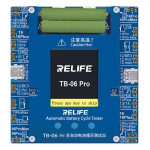 Comprobador de Ciclo de Batería de Doble Canal para iPhone 11 a 16 Pro Max, Relife TB-06 Pro