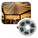 Serie de 340 Luces Navideñas Color Blanco Cálido de 50 Metros, 110VAC - Image 3
