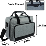 Funda de Transporte para Proyector Compatible con Epson, Color Gris - Image 5