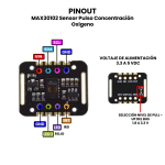 Módulo Sensor de Frecuencia Cardíaca y Oxímetro de Pulso MAX30102 - Image 6