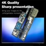 Cámara 51mp 4K UHD HDMI Microscopio Trinocular, MECHANIC MOS4K - Image 3