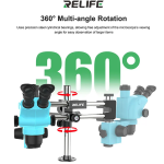 Soporte para Microscopio de Doble Varilla, Relife MS2 Pro - Image 5