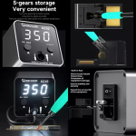 Estación para Soldar Inteligente Ajustable de 50W, Mechanic A210 - Image 3
