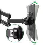 Soporte de Pared para Monitor de 26″-52″, Rotatorio 360°, Relife MS3 - Image 3