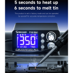Estación para Soldar Inteligente Ajustable de 75W, Mechanic T12 Max - Image 3