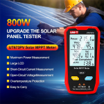 Comprobador de Paneles Solares, UNI-T UT673PV - Image 4