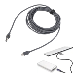 Cable de Alimentación Tipo C a Plug de Poder Macho de 5.5X2.1MM - Image 3