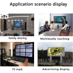 Matriz HDMI 4x4 4K 60Hz, 2.0 de 4 Entradas y 4 Salidas con Control Remoto - Image 6