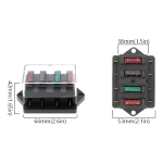Tablero para Fusibles de 4 Vías - Image 4
