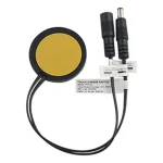 Interruptor Táctil Circular para Luces LED con Plug de Poder Macho y Hembra