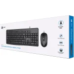 Combo de Teclado Multimedia en Español + Mouse Óptico, XTech XTK-302S - Image 3