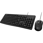 Combo de Teclado Multimedia en Español + Mouse Óptico, XTech XTK-302S