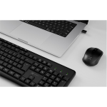 Combo de Teclado Multimedia en Español + Mouse Óptico Inalámbrico, XTech XTK-311S - Image 2