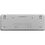 Teclado Bluetooth Multimedia en Español, Color Blanco, Logitech K250 - Image 3