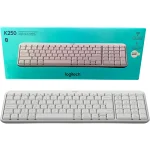 Teclado Bluetooth Multimedia en Español, Color Blanco, Logitech K250 - Image 4