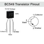 Transistor BC549 NPN, 30V 0.1A TO-92 - Image 2