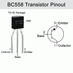 Transistor BC558 PNP 50V 0.1A TO-92 - Image 2