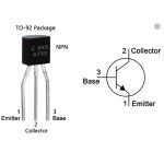 Transistor C945 BJT NPN, 50V 150mA TO-92 - Image 2