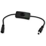 Cable de Alimentación DC Hembra a Macho 5.5X2.1MM con Interruptor