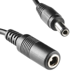 Cable de Alimentación DC Hembra a Macho 5.5X2.1MM con Interruptor - Image 3