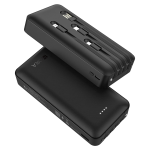 Power Bank 20000 mAh 74W, 5VDC 2.1A, 10.5W, Color Negro, GAR159 - Image 2