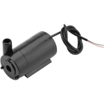 Mini Bomba de Agua Sumergible Horizontal, 3-5VDC, 0.18A, 70-120L/H, para Arduino, Color Negro