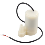 Mini Bomba de Agua Sumergible Vertical, 3-5VDC, 0.18A, 70-120L/H, para Arduino, Color Blanco