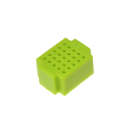 Mini Protoboard de 25 Puntos, Color Verde Limón, ZY-25