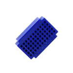 Mini Protoboard de 55 Puntos, Color Azul, ZY-55