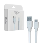 Cable USB 2.0 a Tipo C de 1 Metro, Color Blanco, CAB237