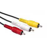 Cable 3 RCA Macho a 3 RCA Macho, 1.8 Metros, V-175 6FT - Image 2