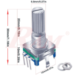 Potenciómetro Digital Sin Fin con Interruptor - Image 2
