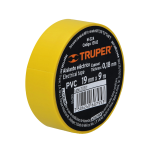 Cinta de Aislar Amarillo 9 mts, Truper