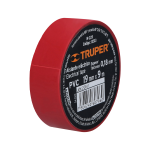 Cinta de Aislar Rojo 9 mts, Truper