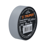 Cinta de Aislar Gris 9 mts, Truper