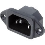 Clavija Enchufe IEC-C14 Macho