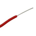 Alambre para Protoboard 26 AWG por Metro, Color Rojo