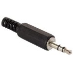 Plug de Audio Estéreo 3.5mm de Plástico 2 Bandas
