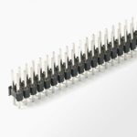 Conector Header Macho, 2.54 mm, 40 pines, doble fila